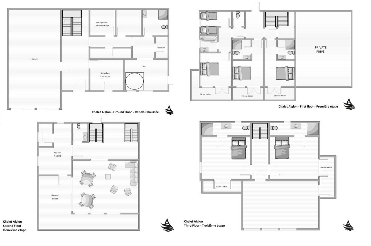 Chalet L'Aiglon La Rosiere  Εξωτερικό φωτογραφία